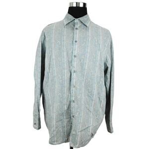 Synrgy Cotton Long Sleeve Button Shirt Mens XXL